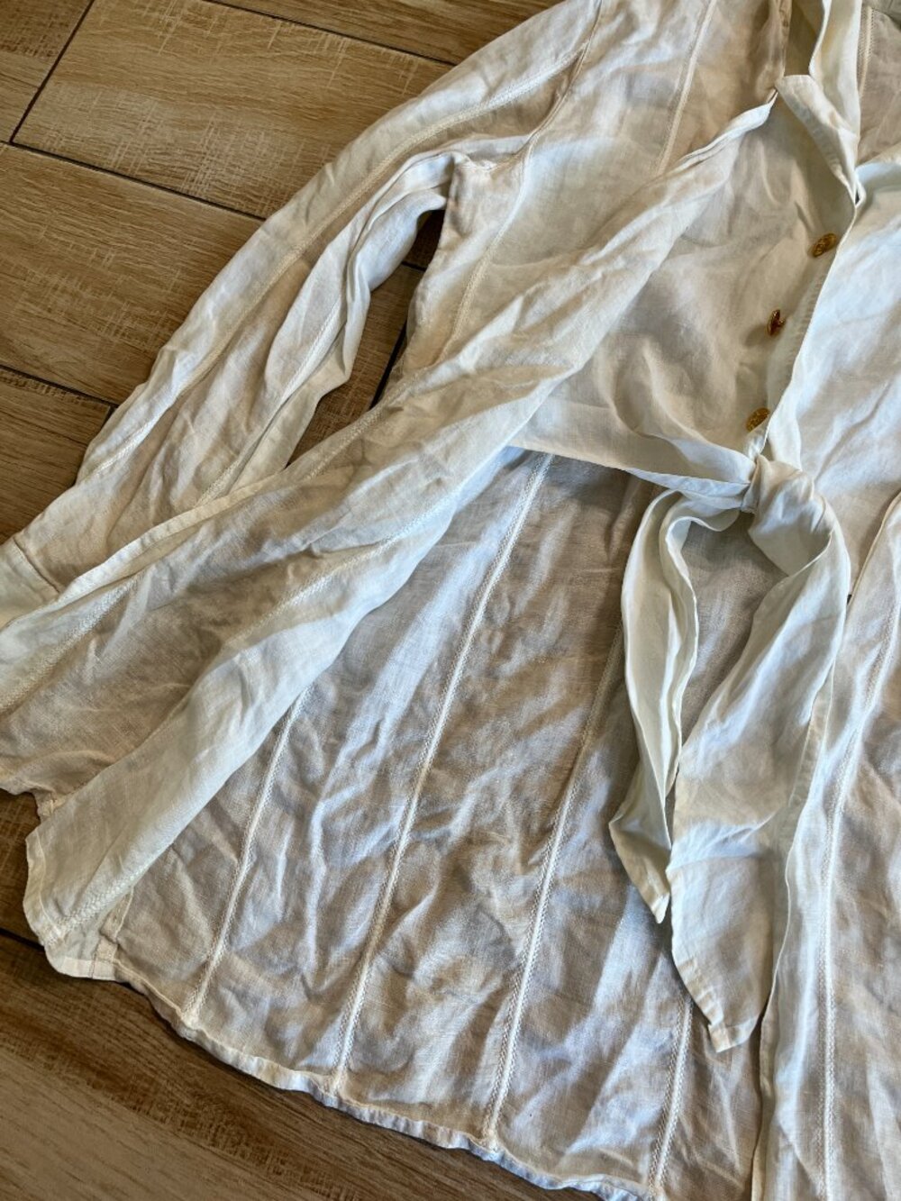 Womens Escada Margaretha Ley Vintage Cream Blouse - 36 - Picture 3 of 8